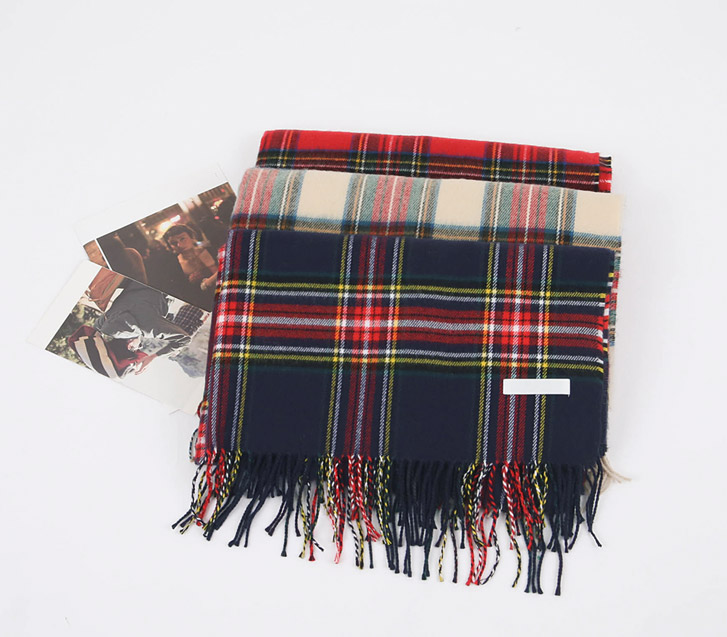 ビンテージチェックマフラー