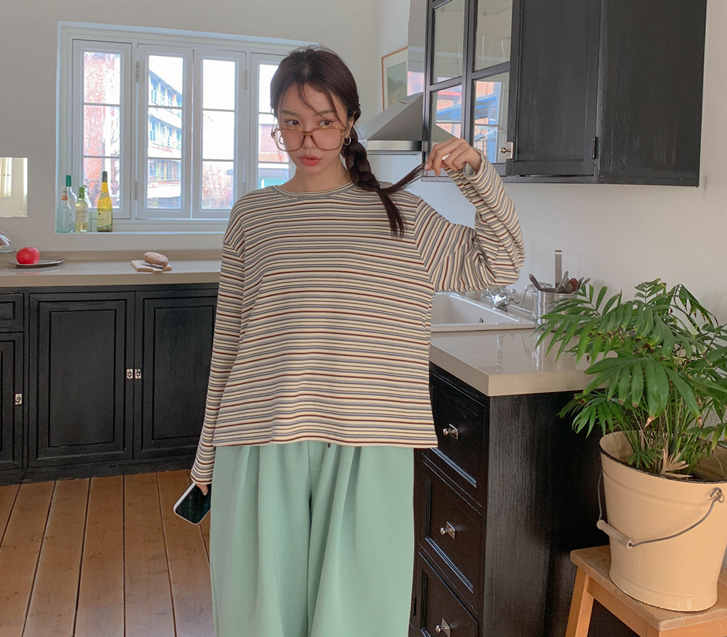 ボウダンガラヤンギモ長袖ティーシャツ