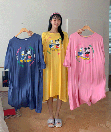 ミッキードナルドドゥクナソム7部ロングワンピース