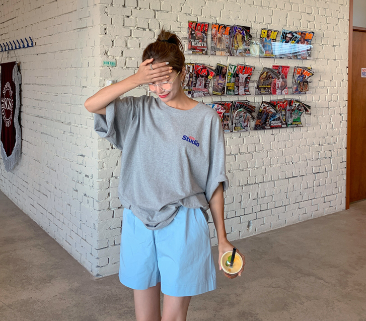 [男女共用]スタジオ・ナヨム半そでロングTシャツ