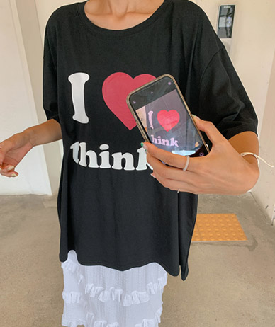 ヒュンクラバーナ塩半そでロングTシャツ