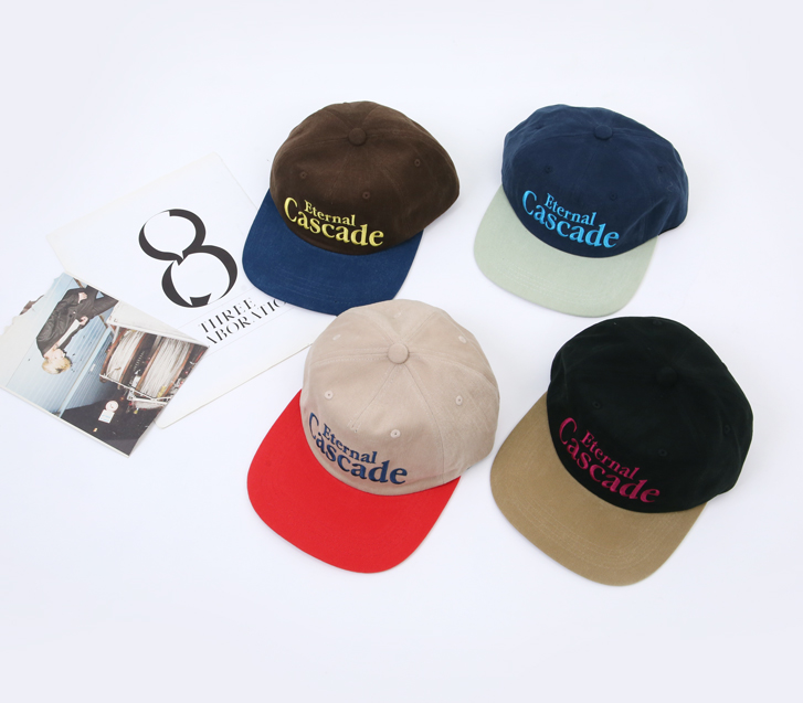 エターナル刺繍配色キャップ