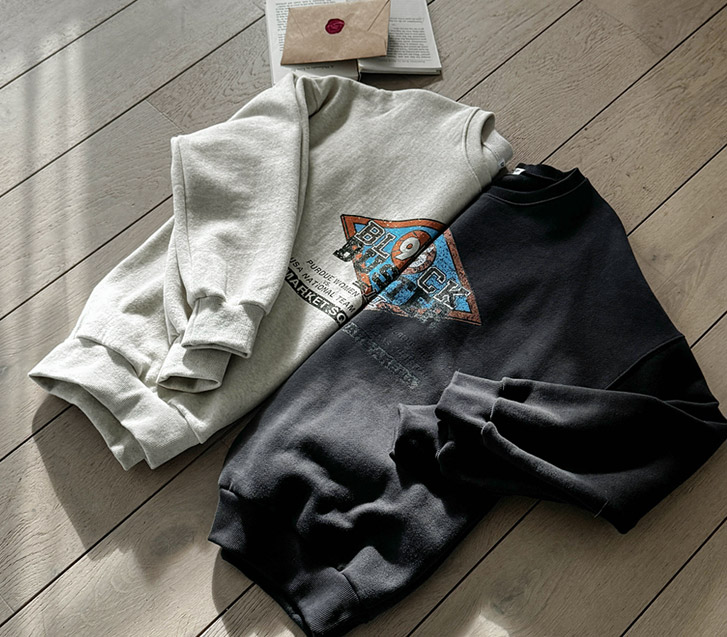 [企画セール20％]95バスケットボールボールクラックプリンティングヤンギモトレーナー