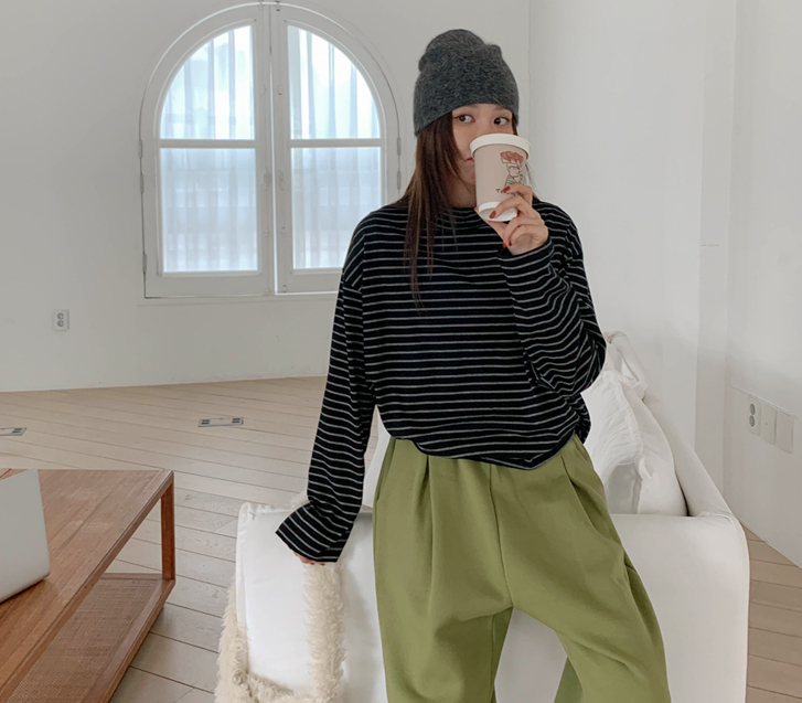 チョイダンガラポロ長袖ティーシャツ