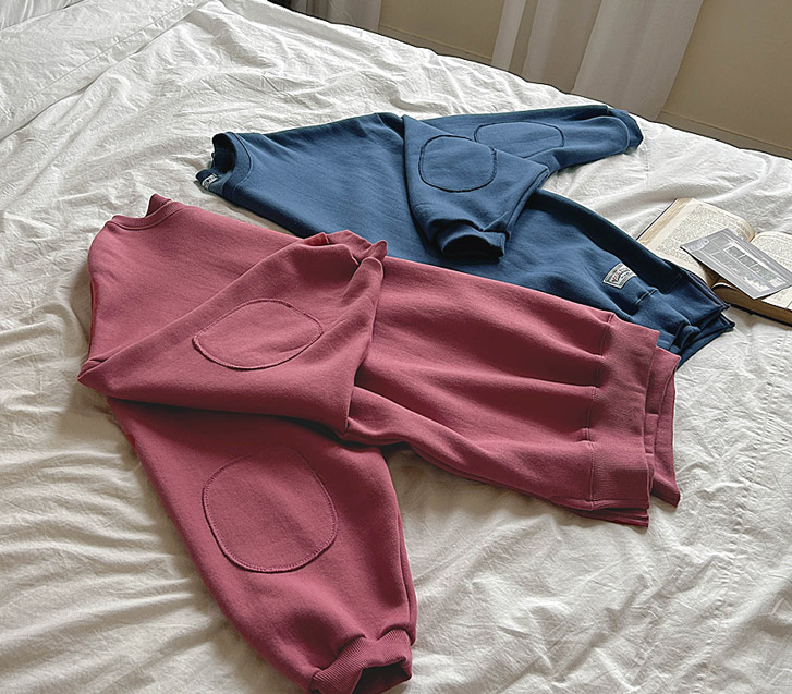 [企画セール30％]ベニートイムパッチ起毛ロングマンツーマン