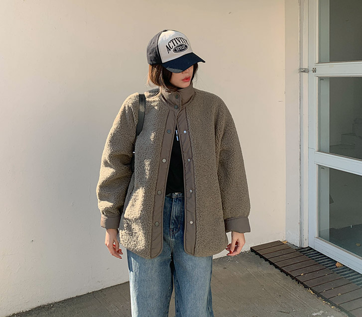 アート ラッパー配色 ポーグルダンブルジャケット