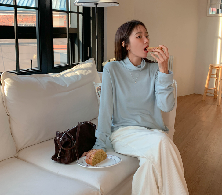 バニー起毛ポロティーシャツ