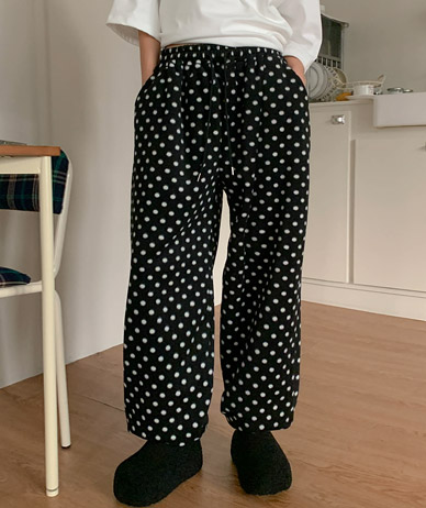 ハールトットフリースバンディングジョーガーパンツ