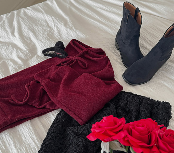 ソフト オフショルダー 表側 長袖Tシャツ