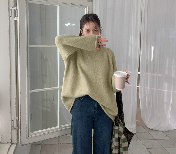 ジュニーラグランウールニット