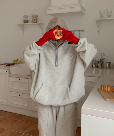 タルトパッチ配色 フリース反集業