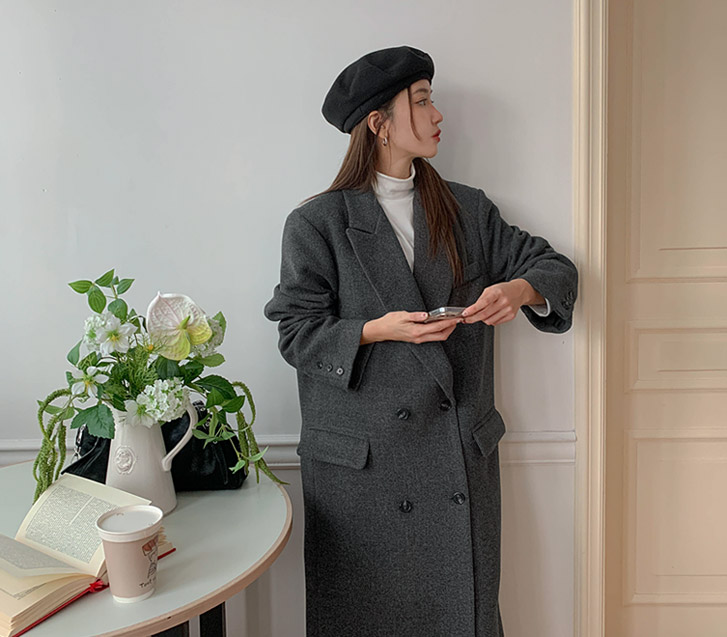 メイドマキシロングコート