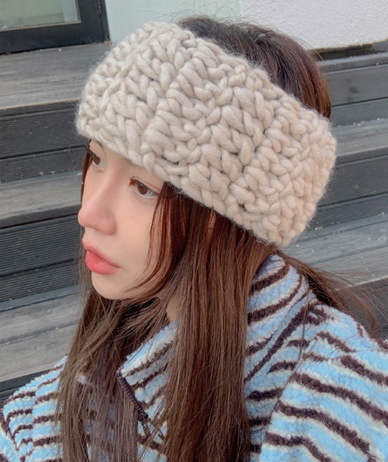 マークウールヘアバンド