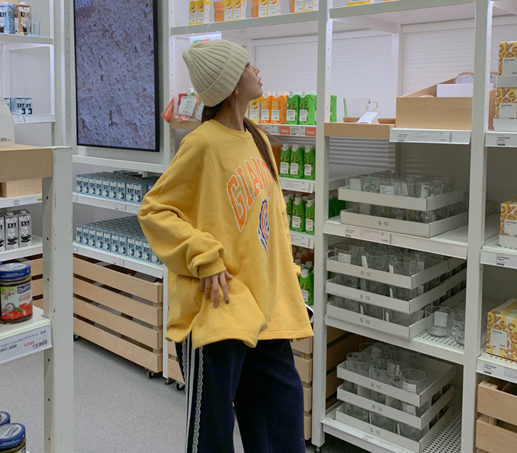 [男女共用]ジャイアンクラックや炎トイム長袖ロングTシャツ