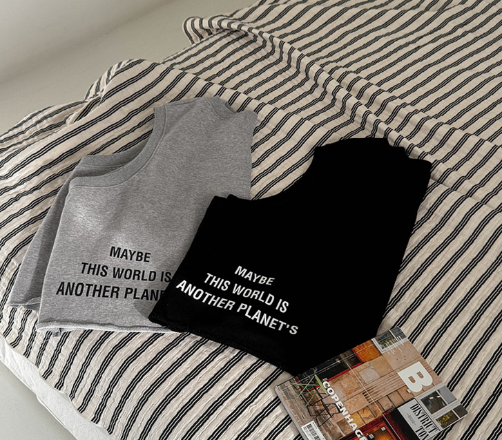 メイビーレタリングナ染めチューリベスト