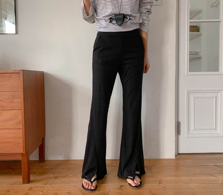 ロングランゴルジトゥームバンディングブーツカットパンツ