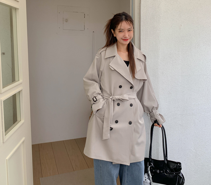 ロニスラグラントレンチジャケット