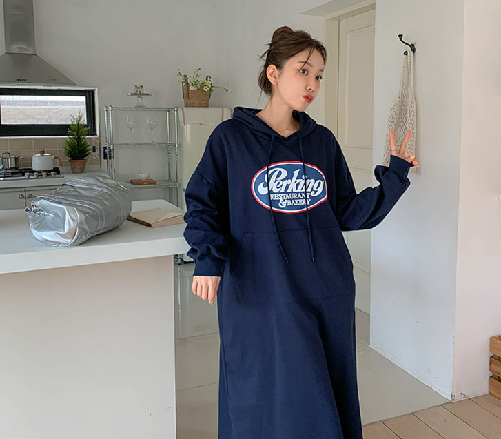 ベイカーナ塩フードロングワンピース