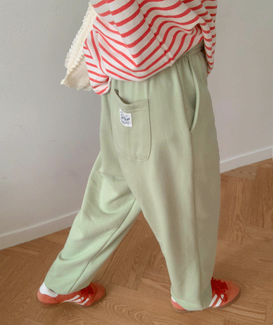 スマートラベルパッチジョガートレーニングパンツ