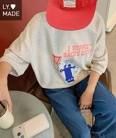 ポパイナ塩半そでトレーナー