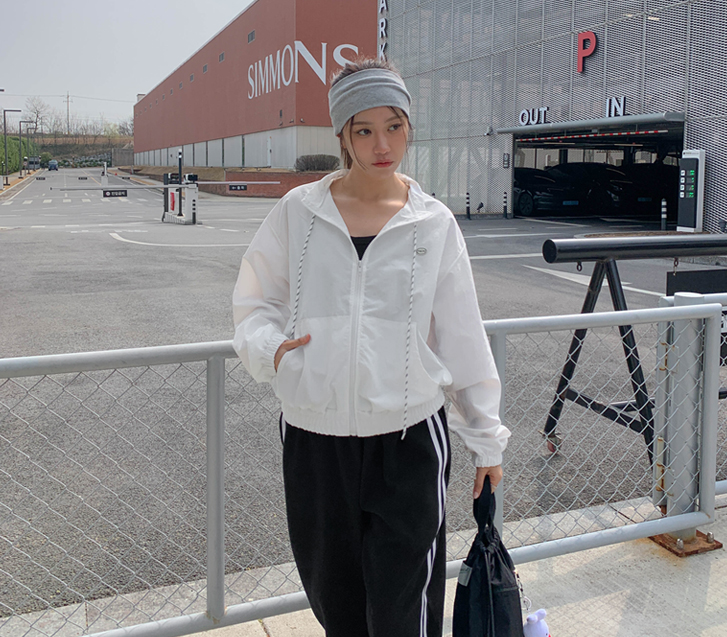 ボンナイロンストリング防風ジャンパ