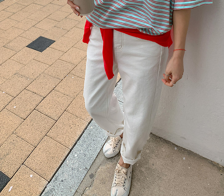 ケディステッチインバンディング排気パンツ