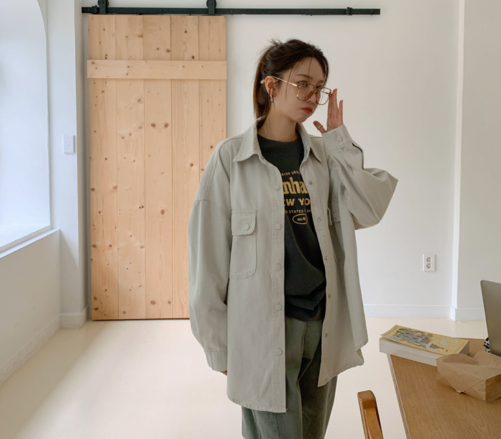 リースポケットシャツジャケット