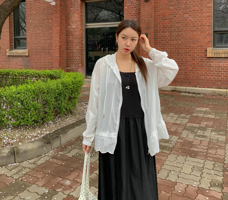 フェイレースフード防風ザップアップジャンパ