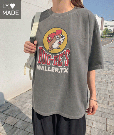 【企画セール10％】ビーバーナ塩ピグメント半そでTシャツ