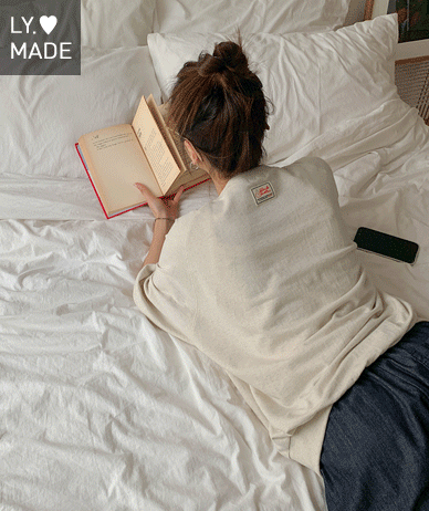 バックラベル ブイネック ラグラン半そでトレーナー