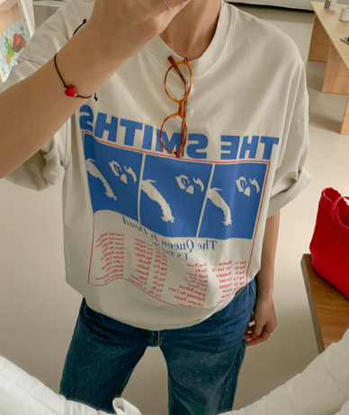[男女共用]ツアーナ塩ピグメント半そでロングTシャツ