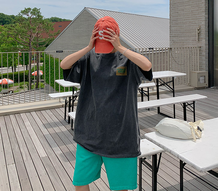 [男女共用]ミラクルナヨルピグマン半そでロングTシャツ