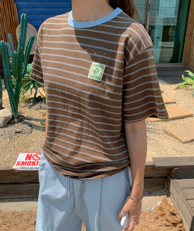 ダンブラベル ダンガラ半そでティーシャツ
