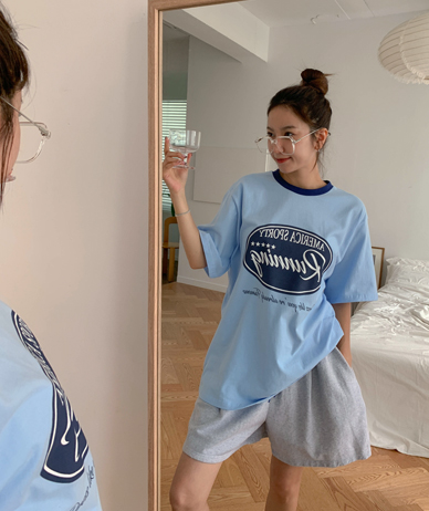 アイコナ塩半そでロングTシャツ