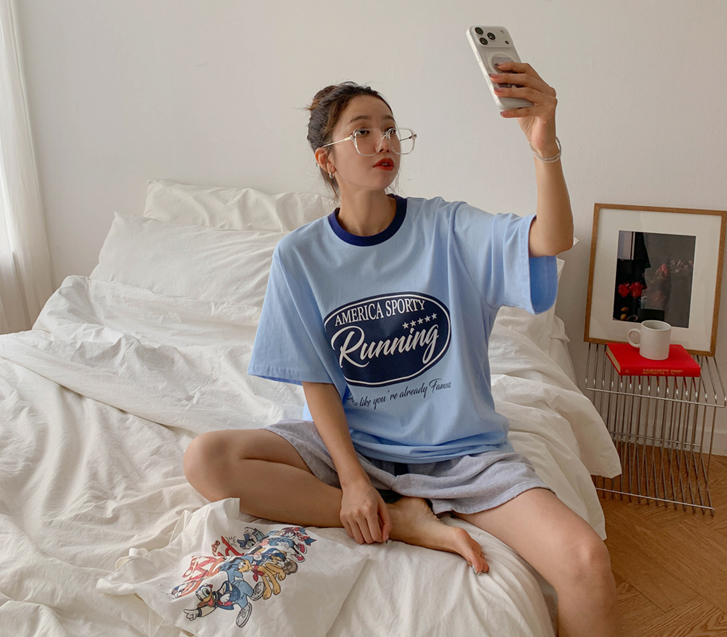 アイコナ塩半そでロングTシャツ