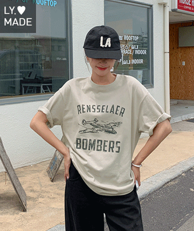 【企画セール10％】飛行機クラック ナソム半そでTシャツ