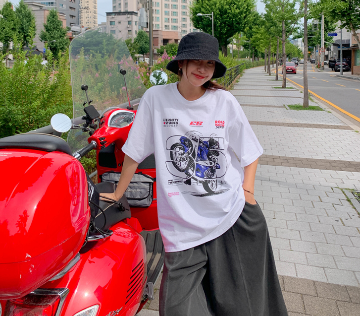 [男女共用]サイクルナ塩半そでロングTシャツ
