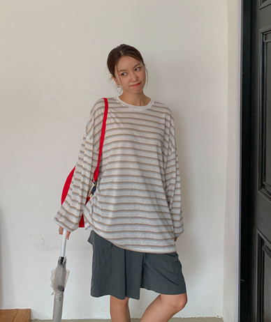 ミューア ダンガラ サマー 長袖 ロングTシャツ