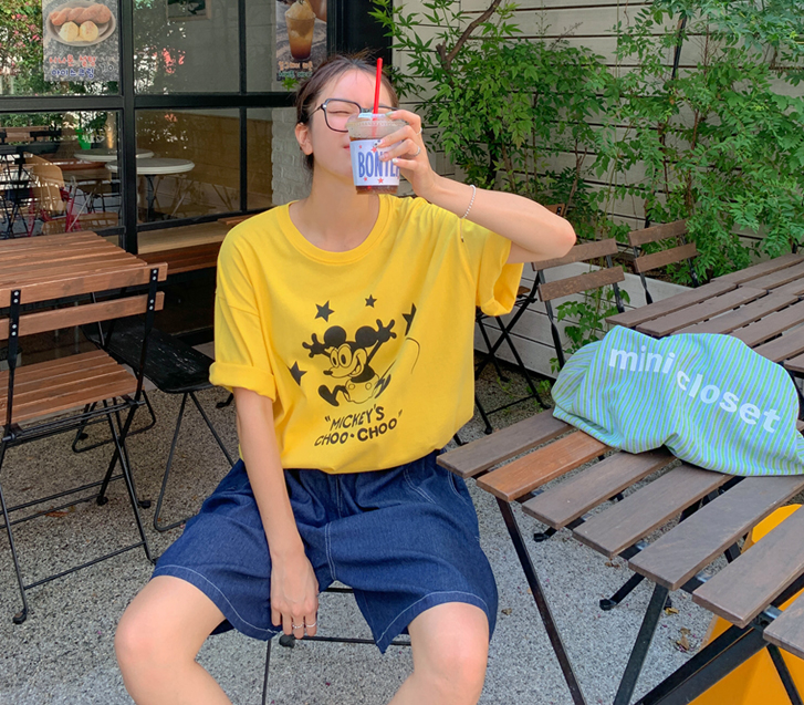 チュチュミキナ塩半そでティーシャツ