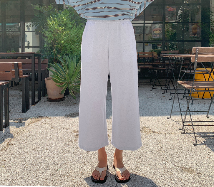 ビークバンディング8部ワイドパンツ