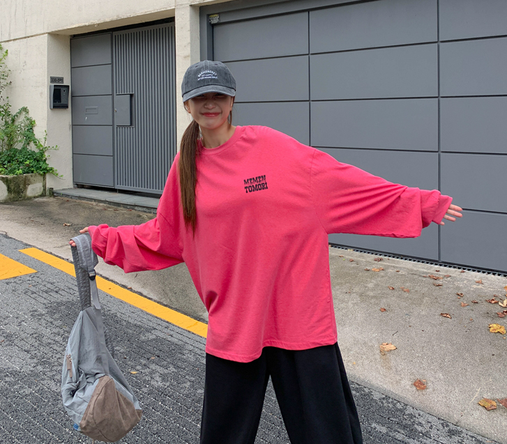 [男女共用]メメント ナヨルピグメント 長袖ロングTシャツ