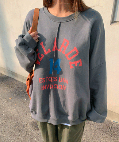 [男女共用]ポップアップ切開クラックや炎パッチトレーナー