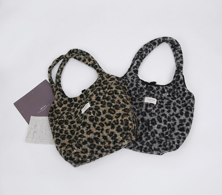 ラベルファー虎皮ショッパーバック