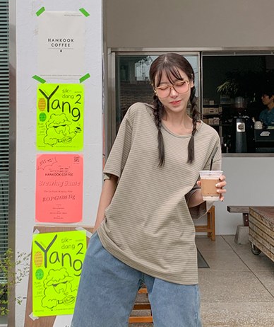 [男女共用]エルキユネックダンガラ半そでティーシャツ