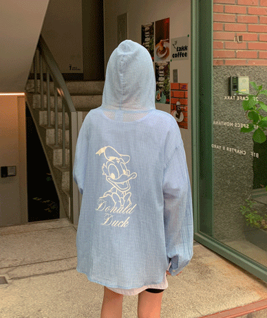 ドナルドナフィルフードシャツシャツ