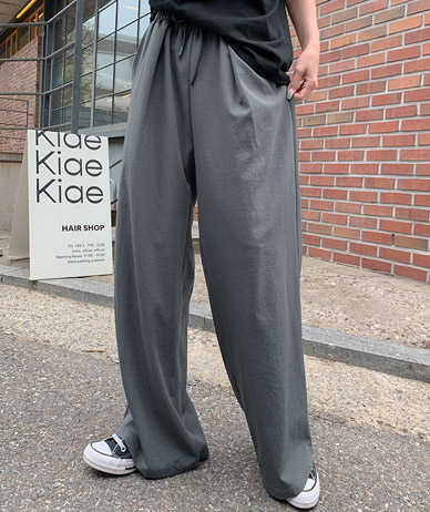 ミューズバンディングワイドパンツ