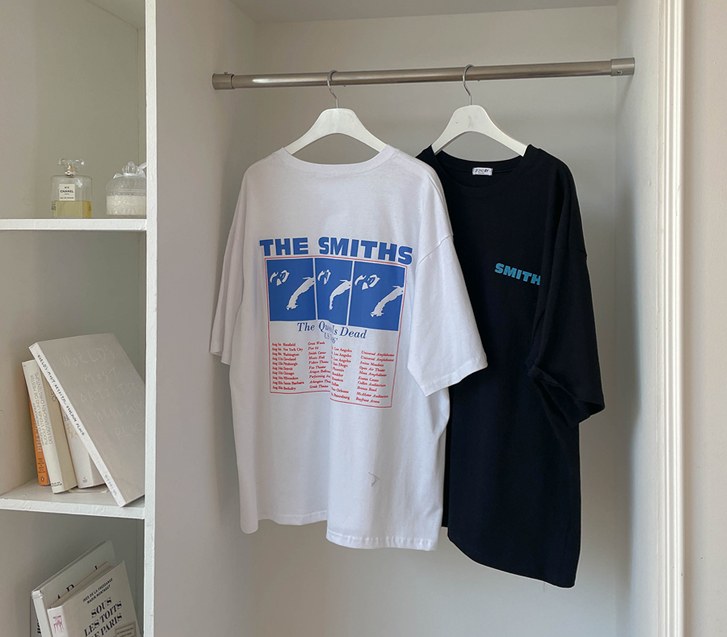 [男女共用]スミスナソムバクシー半そでロングTシャツ