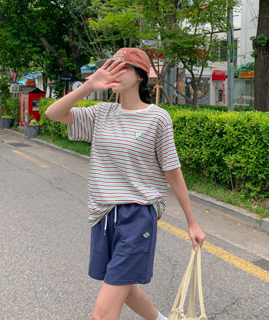 パスカルパッチポケットトレーニングハーフパン