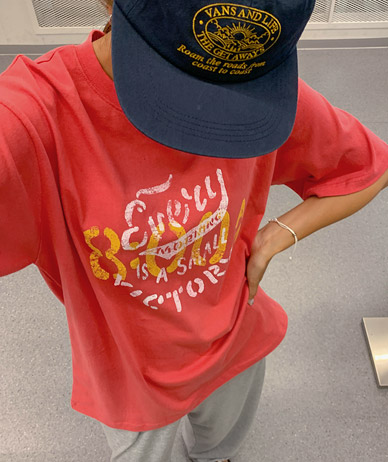 [男女共用]ビクトリーナ炎半そでTシャツ