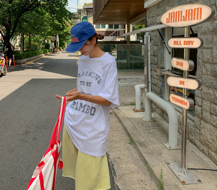 ランボ クラック 汚染 バイオウォッシング 半そで ロングTシャツ
